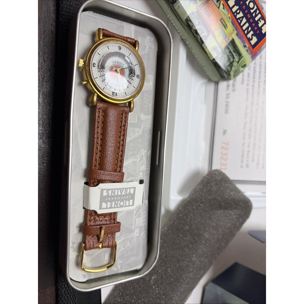 Lionel Collectible Train Watch w/Sounds Collector's Edition BRAND NEW - Sealed! - Picture 5 of 6